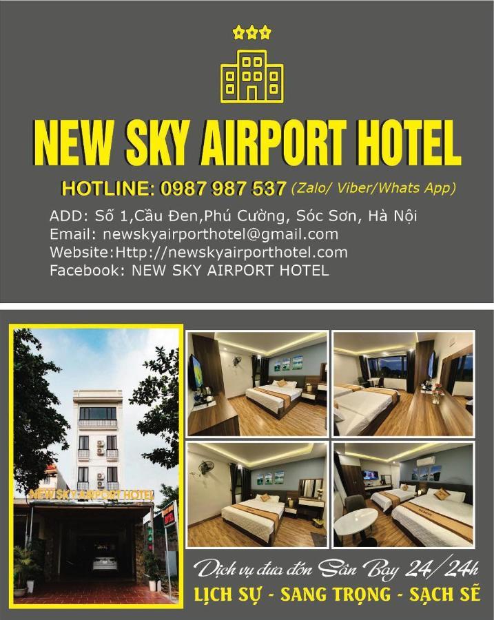 New Sky Airport Hotel Noi Bai Exterior photo